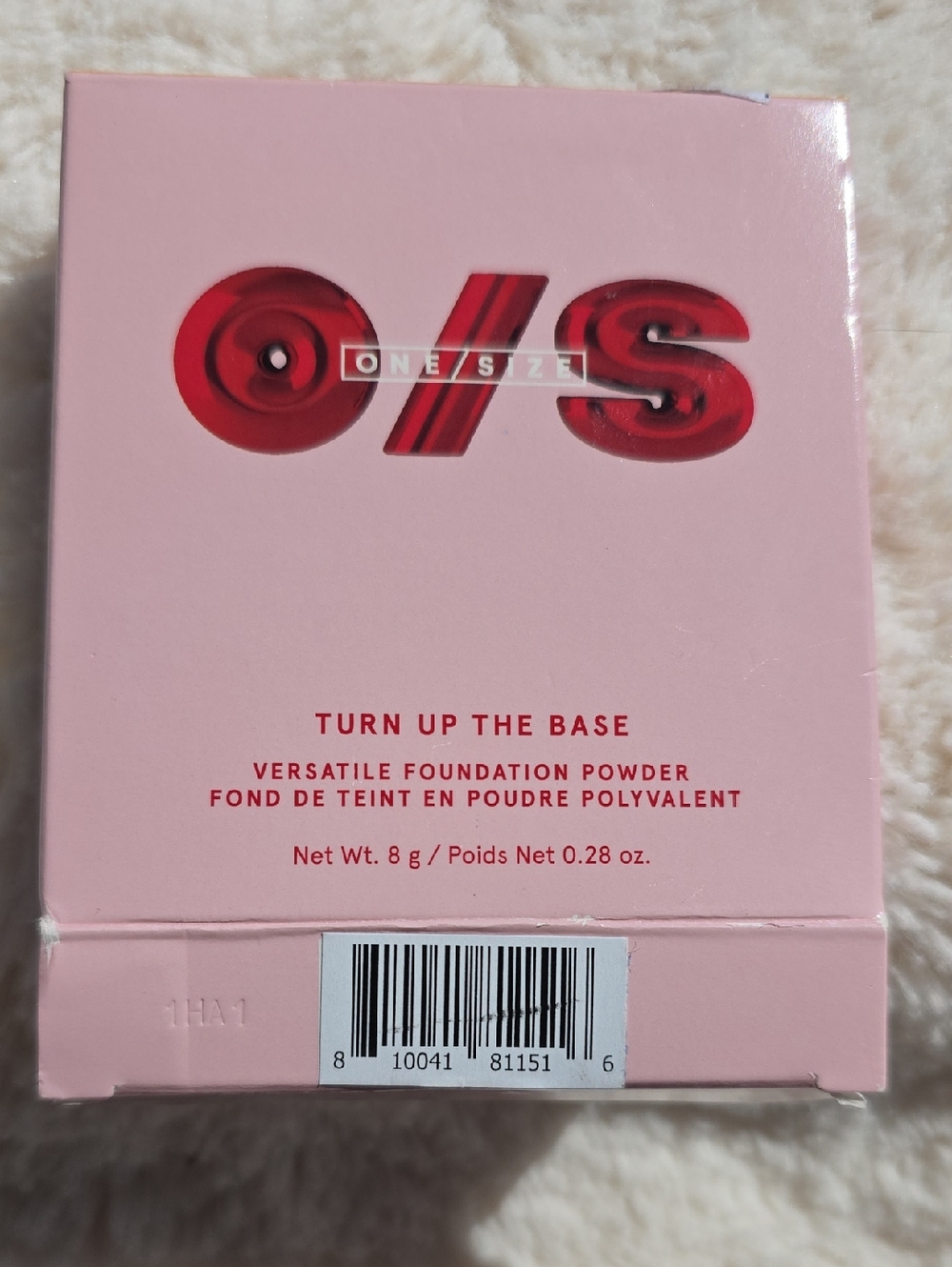 ONE/SIZE Turn Up The Base Foundation Powder - Pink with Red Logo